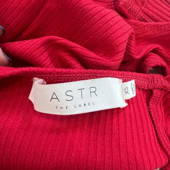 ASTR THE LABEL | red bodysuit - Picture 7 of 7